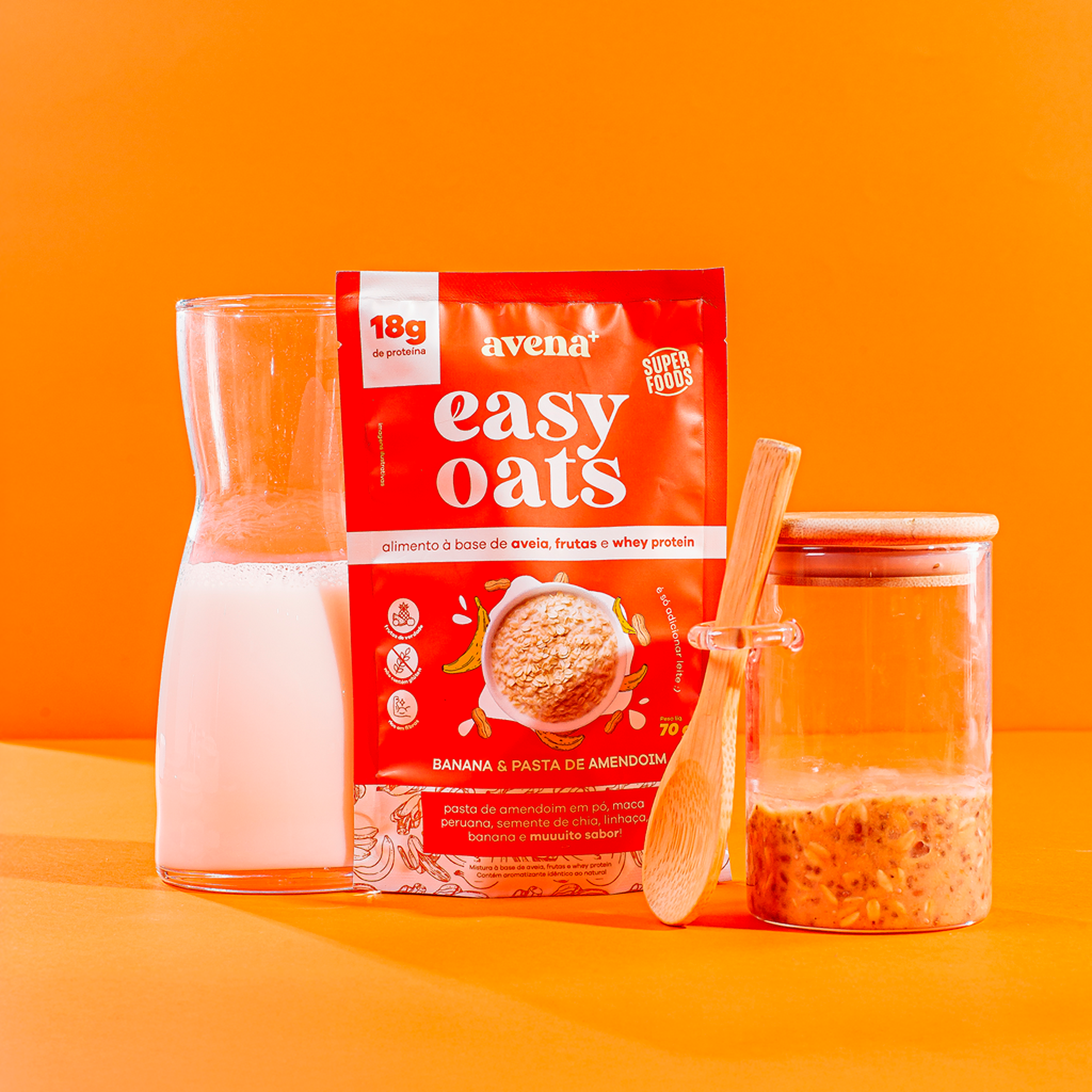 Banana e Pasta de Amendoim